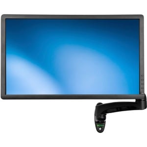 StarTech.com ARMPIVWALL Mounting Arm for Monitor, TV, Curved Screen Display - Black - Height Adjustable - 1 Display(s) Sup