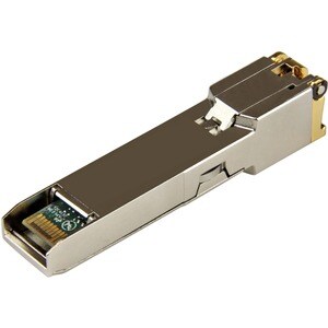 StarTech.com SFP (Mini-GBIC) - 1 Paket - für Datenvernetzung - Verdrilltes DoppelkabelGigabit-Ethernet - 1000Base-T - Hot-