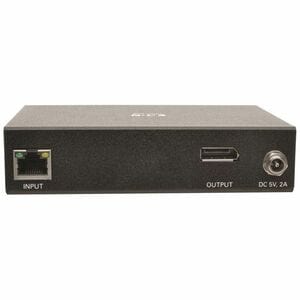 Eaton Tripp Lite Series DisplayPort over IP Extender Receiver over Cat5/Cat6, RS-232 Serial and IR Control, 1080p 60 Hz, 3