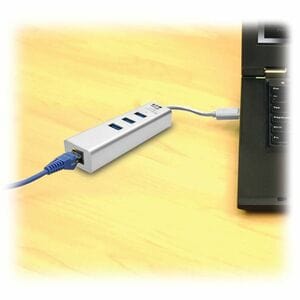 Carte Gigabit Ethernet pour Ordinateur - Tripp Lite by Eaton U336-U03-GB - 10/100/1000Base-T - Bureau - USB 3.0 - 1 Port(s