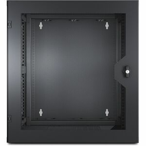 APC by Schneider Electric NetShelter WX 13U Wall Mountable Rack Cabinet for Networking, Airflow System - 482.60 mm Rack Wi