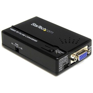 StarTech.com Signalwandler - Extern - Funktionen: Signalumwandlung, Videoskalierung - 1600 x 1200 - PAL, NTSC - HDTV - VGA