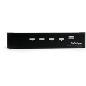 StarTech.com Signalverteiler - Stahl - Schwarz - TAA-konform - 1920 x 1200 - 9,14 m Maximale Betriebsreichweite - Audio Li