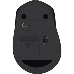 Logitech M330 Maus - Funkfrequenz - USB - Optisch - 3 Taste(n) - Schwarz - Kabellos - 1000 dpi Auflösung - Scroll-Rad