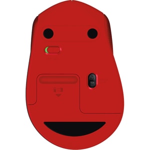 Logitech M330 Maus - Funkfrequenz - USB - Optisch - 3 Taste(n) - Rot - Kabellos - 1000 dpi Auflösung - Scroll-Rad