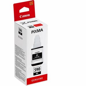 Canon GI-590BK Ink Refill Kit - Black - Inkjet - 6000 Pages - 135 mL Black