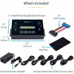 StarTech.com Hard Drive and USB Thumb Drive Duplicator/Eraser, USB Flash and SATA HDD/SSD Disk Cloner/Copier and Wiper, To