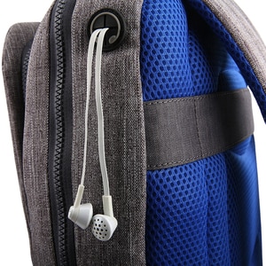 Lenovo On-Trend Carrying Case (Backpack) for 15.6" Notebook - Gray - Shoulder Strap - 5.3" Height x 12.8" Width x 17.3" Depth
