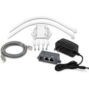 TRENDnet 10dBi Wireless N300 Outdoor PoE Pre-configured Point-to-Point Bridge Bundle Kit, Two Pre-Configured Wireless N Ac