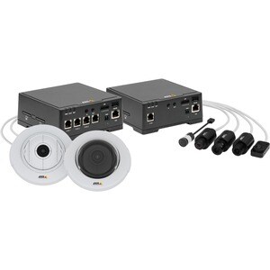 AXIS F44 Dual Audio Input Main Unit - Network Video Recorder - Full HD Recording - TAA Compliant