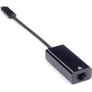 Black Box Gigabit Adapter Dongle - USB 3.1 Type C Male to RJ-45 - USB 3.1 Type C - 1 Port(s) - 1 - Twisted Pair - 1000Base