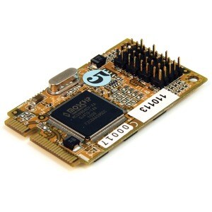 StarTech.com Serieller Multiport-Adapter - Grün - TAA-konform - Mini PCI Express - 7,20 Mbit/s - Plug-in-Karte