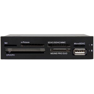 StarTech.com 22-in-1 Kartenleser - USB 2.0 - Intern - 1 - CompactFlash Type I, CompactFlash Type II, SD, miniSD, microSD, 