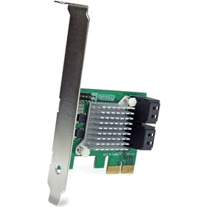 StarTech.com SATA-Controller - Serial ATA/600 - PCI Express 2.0 x2 - Low Profile - Plug-in-Karte - TAA-konform - RAID-Unte