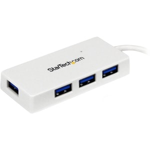 StarTech.com USB-Hub - USB - Extern - Weiß - 4 Total USB Port(s) - 4 USB 3.0 Port(s) - PC, Mac