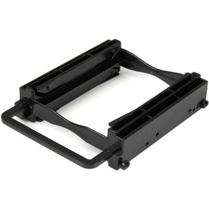 StarTech.com Dual 2.5" SSD/HDD Mounting Bracket for 3.5" Drive Bay - Tool-Less Installation - 2-Drive Adapter Bracket for 