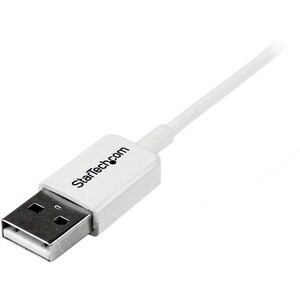 StarTech.com 1m White Micro USB Cable - A to Micro B - 1 m USB Data Transfer Cable for Cellular Phone, Camera, Hard Drive,