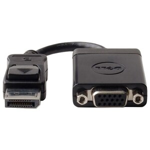 Dell 17.78 cm DisplayPort/VGA Video Cable for Video Device, Projector, Monitor, Workstation, Notebook, HDTV - First End: 1