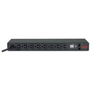 APC by Schneider Electric Rack PDU, Metered, 1U, 15A, 100/120V, (8) 5-15 - Metered - NEMA 5-15P - 8 x NEMA 5-15R - 100 V, 