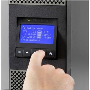 Eaton 9PX 1000VA 900W 120V Online Double-Conversion UPS - 5-15P, 8x 5-15R Outlets, Cybersecure Network Card Option, Extend