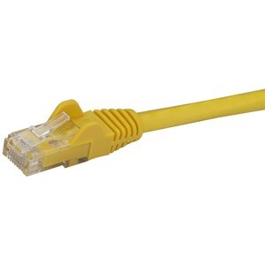 StarTech.com 5m CAT6 Ethernet Cable - Yellow Snagless Gigabit - 100W PoE UTP 650MHz Category 6 Patch Cord UL Certified Wir