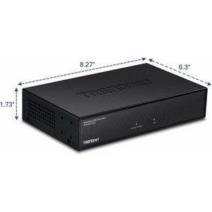 TRENDnet Wireless LAN Controller; Built-in 5-Port GB Switch; Compatible with: TEW-755AP/TEW-821DAP/TEW-825DAP; Access Poin