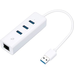 TP-Link UE330 Gigabit Ethernet Card for Computer, Notebook - 10/100/1000Base-T - Portable - USB 3.0 Type A - 40 Gbit/s Dat