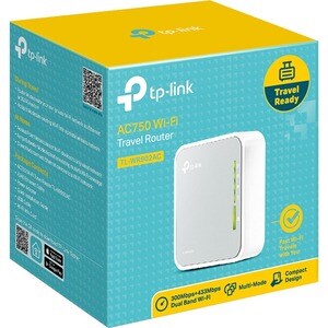 TP-Link TL-WR902AC Wi-Fi 5 IEEE 802.11ac Ethernet Wireless Router - Dual Band - 2.40 GHz ISM Band - 5 GHz UNII Band - 2 x 