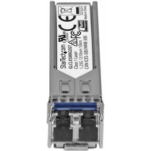 StarTech.com Cisco GLC-LX-SM-RGD Compatible SFP Module - 1000BASE-LX - 1GE Gigabit Ethernet 1GbE Single Mode Fiber SMF Opt