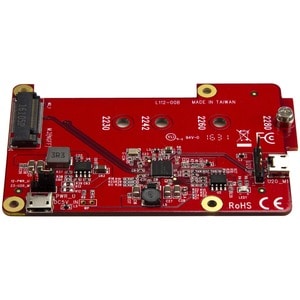 StarTech.com Raspberry Pi Board - USB 2.0 480Mbps - USB to M.2 SATA Converter - USB to SATA Raspberry Pi SSD - Connect an 
