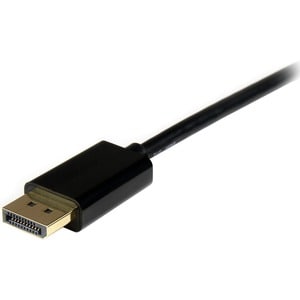 StarTech.com 2m (6ft) Mini DisplayPort to DisplayPort 1.2 Cable, 4K x 2K mDP to DisplayPort Adapter Cable, Mini DP to DP C
