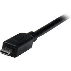 StarTech.com Micro HDMIÂ® to VGA Adapter Converter with Audio for Smartphones / Ultrabooks / Tablets - 1920x1080 - 1 x 19-