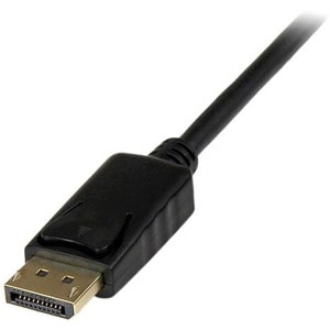 StarTech.com 6ft (1.8m) DisplayPort to DVI Cable, 1080p, Active DisplayPort to DVI-D Adapter/Converter Cable, DP 1.2 to DV