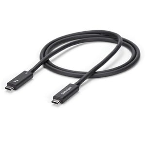 StarTech.com Thunderbolt 3 Cable - 91cm (3 ft.) - 4K 60Hz - 40Gbps - USB C to USB C Cable - Thunderbolt 3 USB Type C Charg