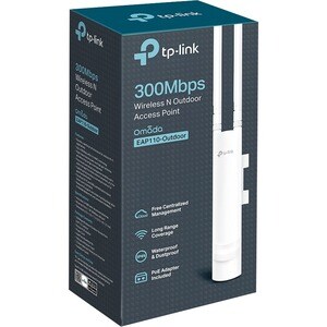 TP-Link EAP110-Outdoor IEEE 802.11n 300 Mbit/s Drahtloser Access Point - 2,40 GHz - 2 x Externe Antenne(n) - MIMO-Technolo