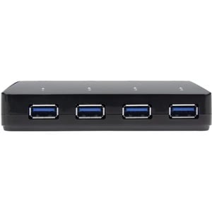StarTech.com USB-Hub - USB - Extern - Schwarz - 5 Total USB Port(s) - 4 USB 3.0 Port(s) - PC