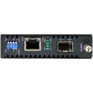 StarTech.com Transceiver/Medienkonverter - TAA-konform - 1 Anschluss(e) - 1 x Netzwerk (RJ-45) - Twisted Pair, Glasfaserle