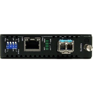 StarTech.com Transceiver/Medienkonverter - TAA-konform - 2 Anschluss(e) - 1 x Netzwerk (RJ-45) - Duplex LC-Anschluss - Gla