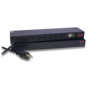 APC by Schneider Electric Rack PDU, Switched, 1U, 20A, 120V, (8)5-20 - Switched - NEMA L5-20P - 8 x NEMA 5-20R - 100 V, 12