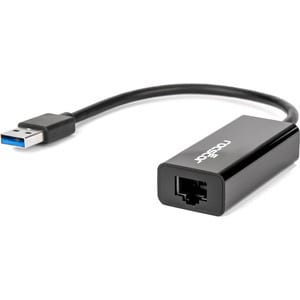 Rocstor Premium USB 3.0 to Gigabit Ethernet NIC Network Adapter RJ45 10/100/1000 M/F - USB 3.0 - 1 x Network (RJ-45) - Twi