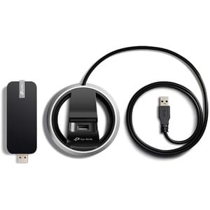 TP-Link Archer T9UH IEEE 802.11ac Dual Band Wi-Fi Adapter for Desktop Computer/Notebook - USB 3.0 - 1.86 Gbit/s - 2.40 GHz