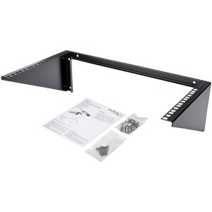 VERTICAL WALL-MOUNT SERVER RACK - SOLID STEEL - 6U