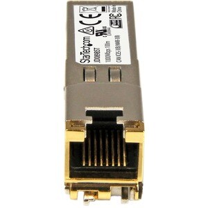 StarTech.com SFP (Mini-GBIC) - 1 Paket - für Datenvernetzung, Optisches Netzwerk - Verdrilltes Doppelkabel1.25 GbE - 10/10