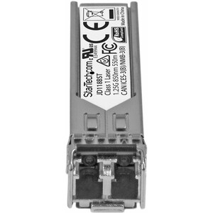 StarTech.com SFP (Mini-GBIC) - 1 Stück - für Datenvernetzung, Optisches Netzwerk - Glasfaserleitung - Multimode - Gigabit-