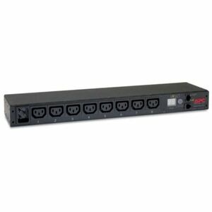 APC NetShelter Metered Rack PDU, 1U, 16A, 208/230V, 8 C13 outlet - Metered - IEC 60320 C20 - 200 V, 208 V, 230 V - Network