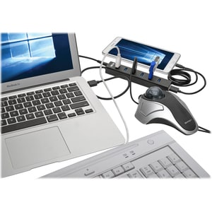 Tripp Lite 7-Port USB 3.0 SuperSpeed Hub / Splitter Portable Mini Aluminum 5 Gbps - USB 3.0 - External - 7 USB Port(s) - 7