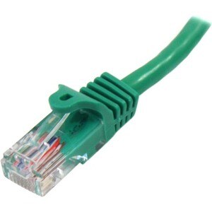 StarTech.com 5m Green Cat5e Patch Cable with Snagless RJ45 Connectors - Long Ethernet Cable - 5 m Cat 5e UTP Cable - Make 