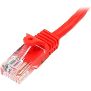 5M RED CAT5E PATCH CABLE SNAGLESS ETHERNET CABLE - UTP