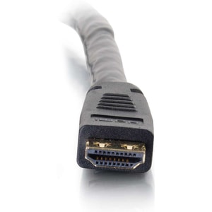 C2G 35ft 4K HDMI Cable with Gripping Connectors - Plenum Rated - HDMI for Audio/Video Device - 35 ft - 1 x HDMI Male Digit