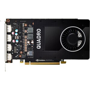 Scheda video PNY NVIDIA Quadro P2000 - 5 GB GDDR5 - Altezza piena - 160 bit Ampiezza bus - PCI Express 3.0 x16 - DisplayPort